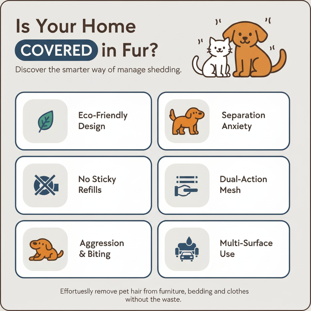 Reusable pet hair cleaner
