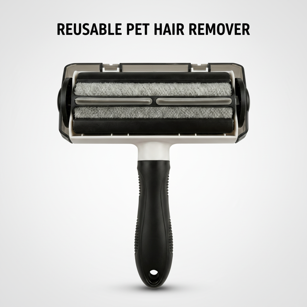 Reusable pet hair remover